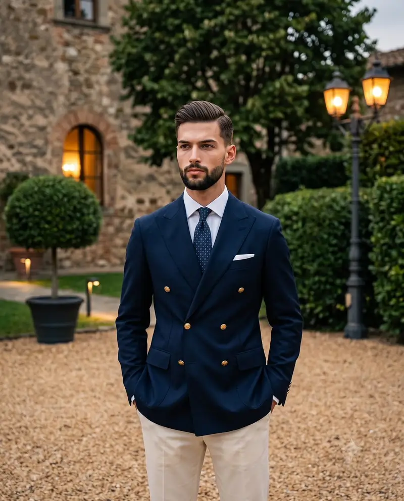 Preview of Elegant Men's Twilight Editorial