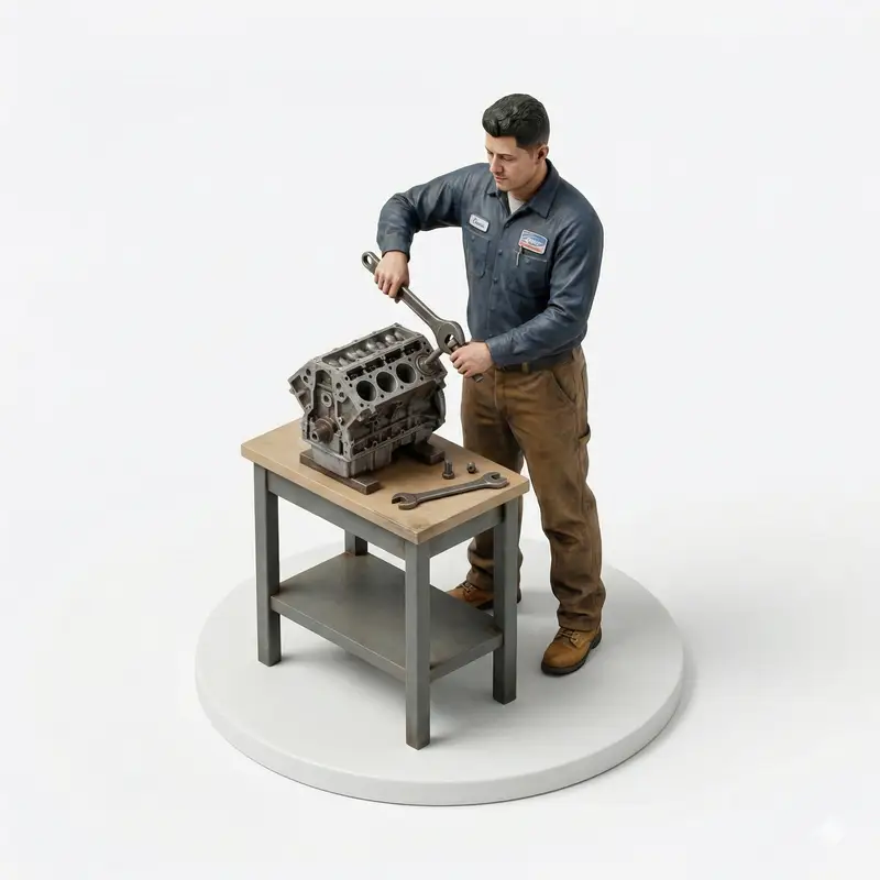 Preview of Selfie to Isometric Figurine Prompt Template