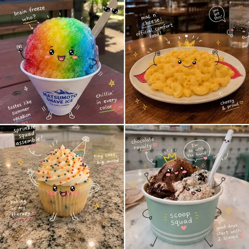 Preview of Kawaii Doodle Food Transformation