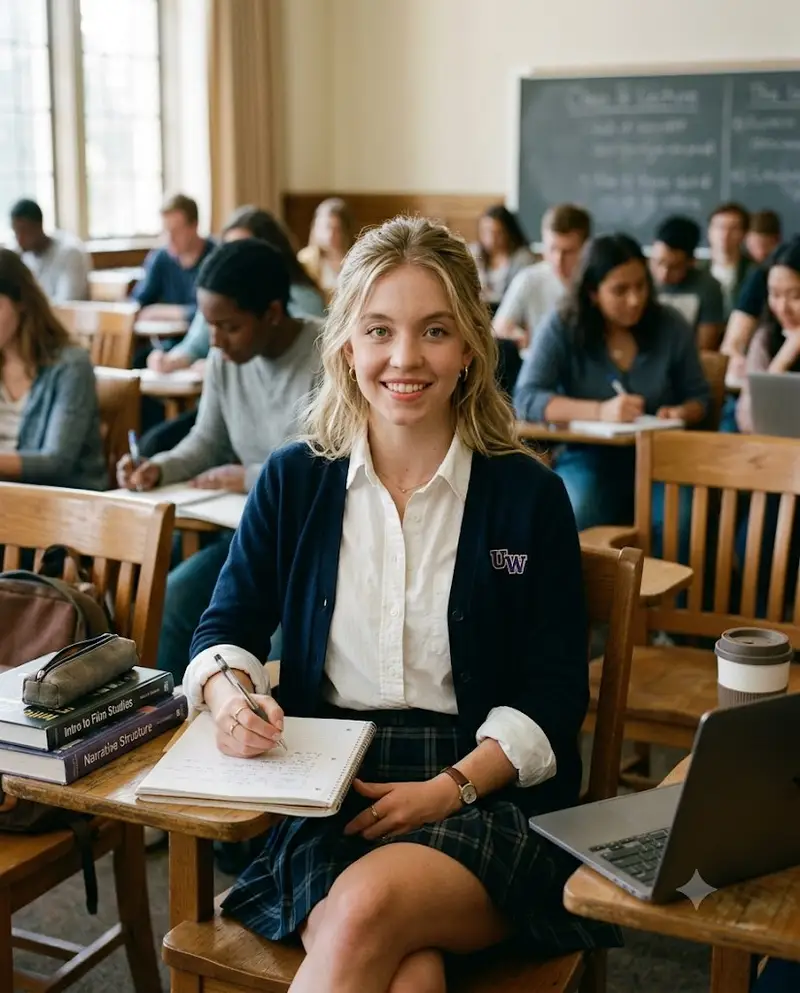 Preview of Candid College Celebrity Portrait