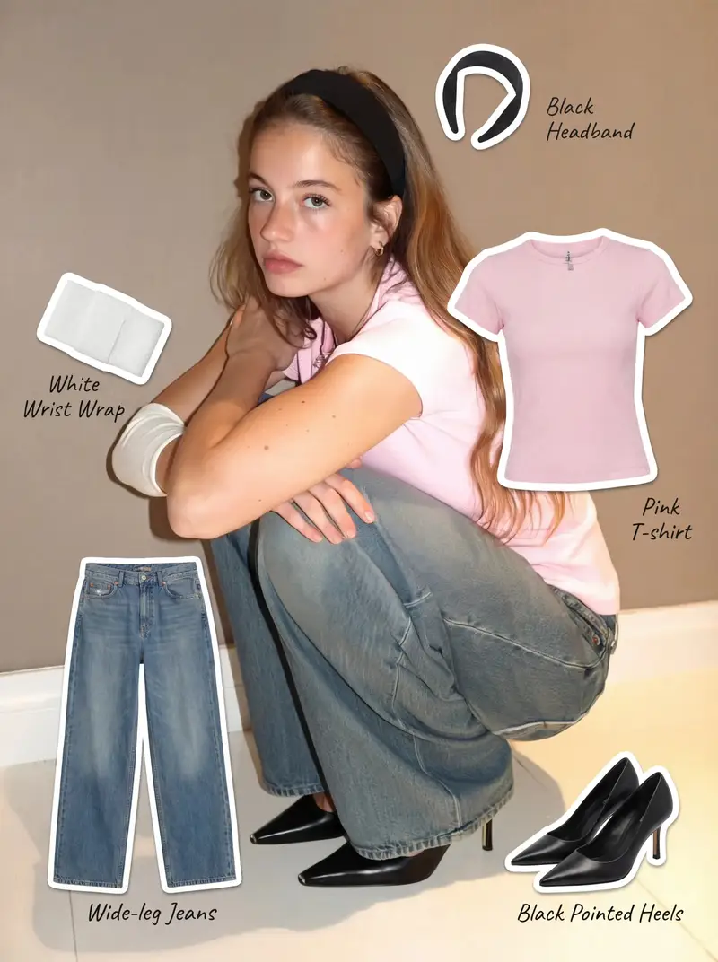 پیش‌نمایش Clothing Item Cut-Out Sticker Prompt