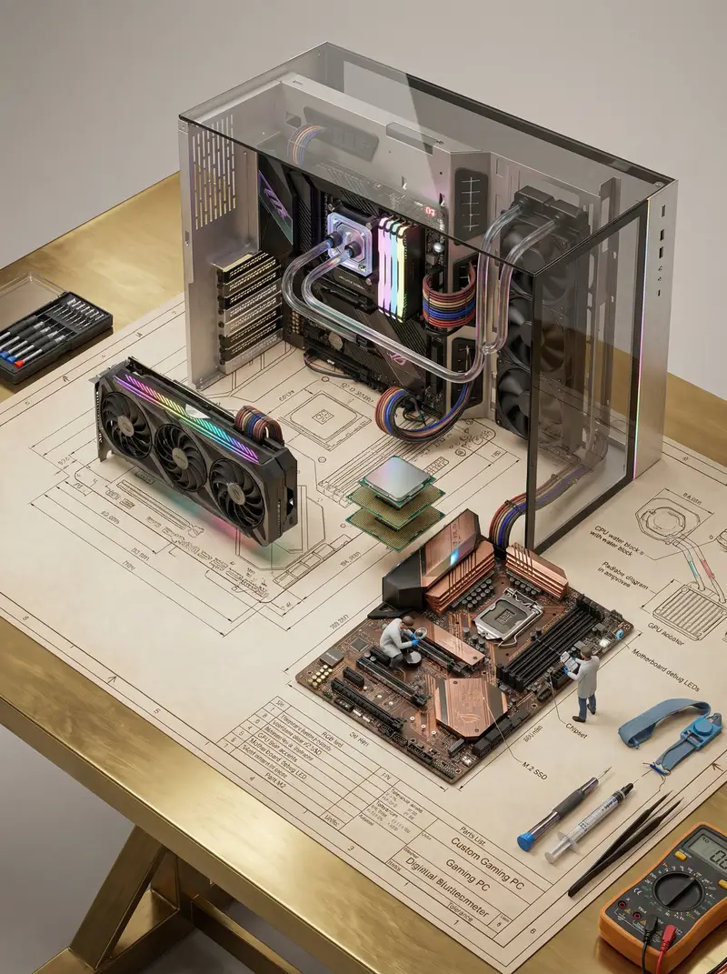 Preview of Technical Blueprint of an AI GPU Cluster