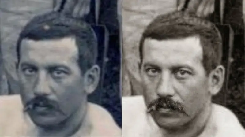 پیش‌نمایش بازسازی عکس نوستالژیک