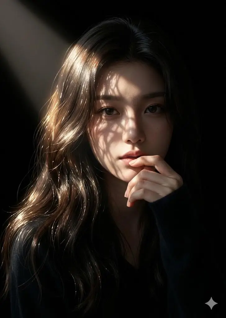 Preview of Golden Light Cinematic Portrait