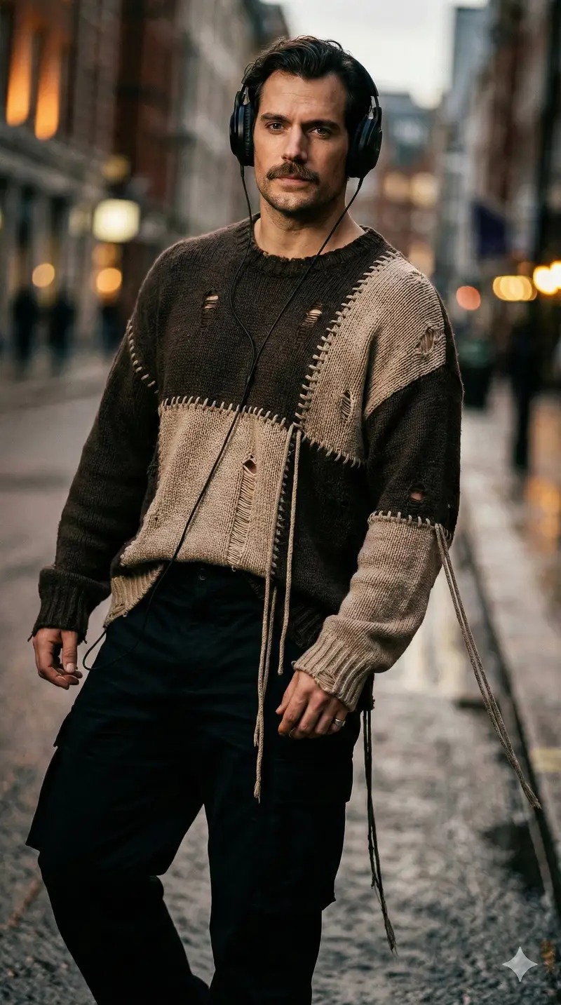پیش‌نمایش Editorial Street-Fashion Portrait Prompt
