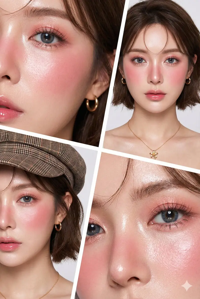 Preview of Hyper-Realistic Korean Beauty Editorial Collage