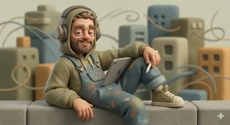 Preview of Stylized Character Illustration Template