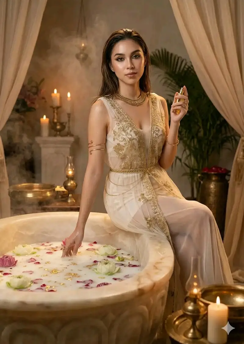 پیش‌نمایش ادیتوریال مد لوکس به سبک کلئوپاترا