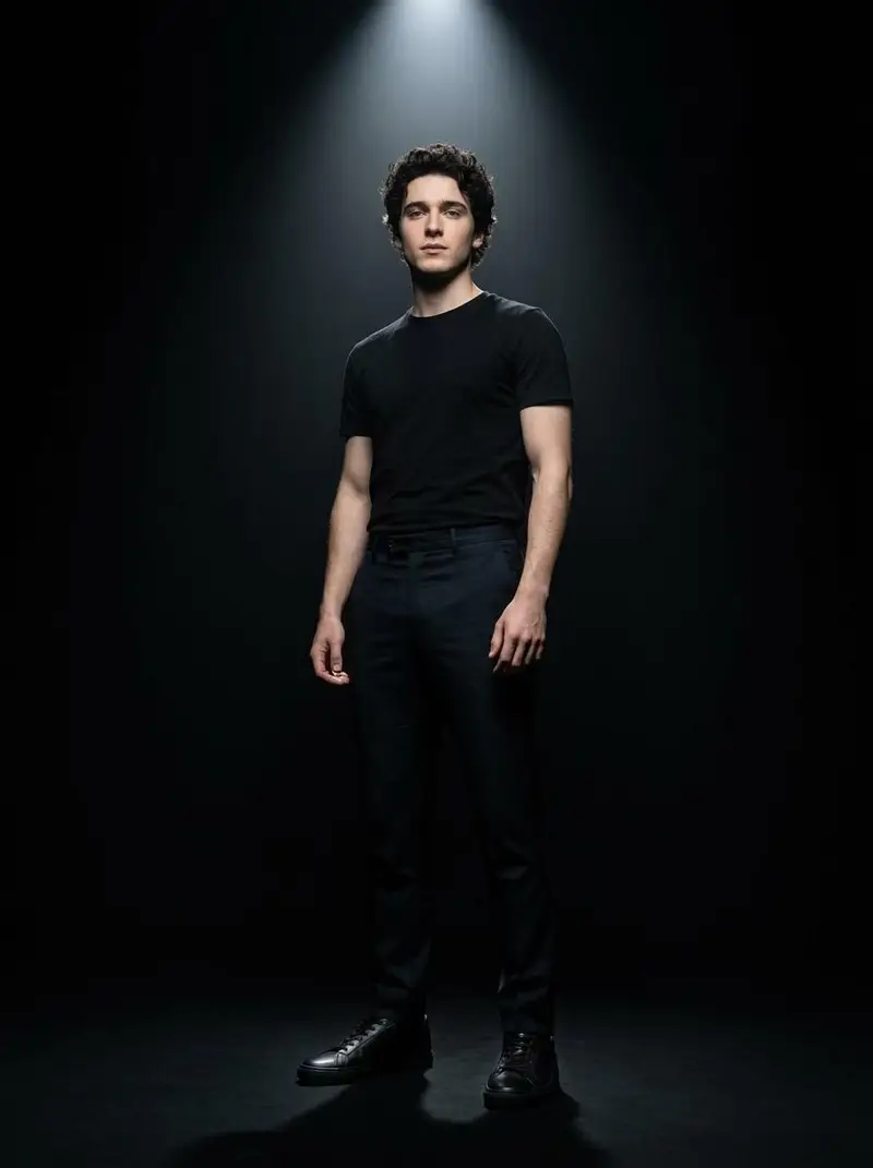 Preview of Dramatic Spotlight Studio Portrait