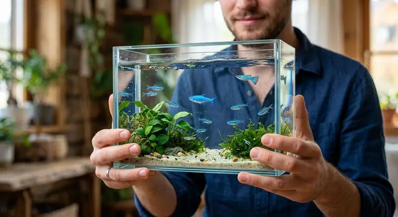 Preview of Crystal Water Floating Aquarium Portrait