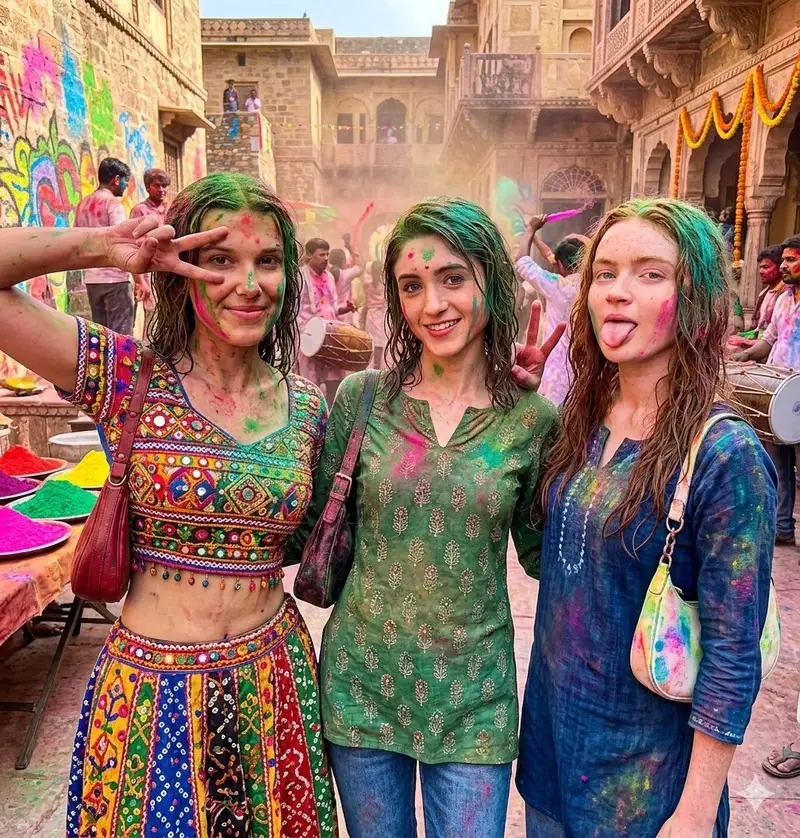 Preview of Holi Festival Cinematic Photojournalism