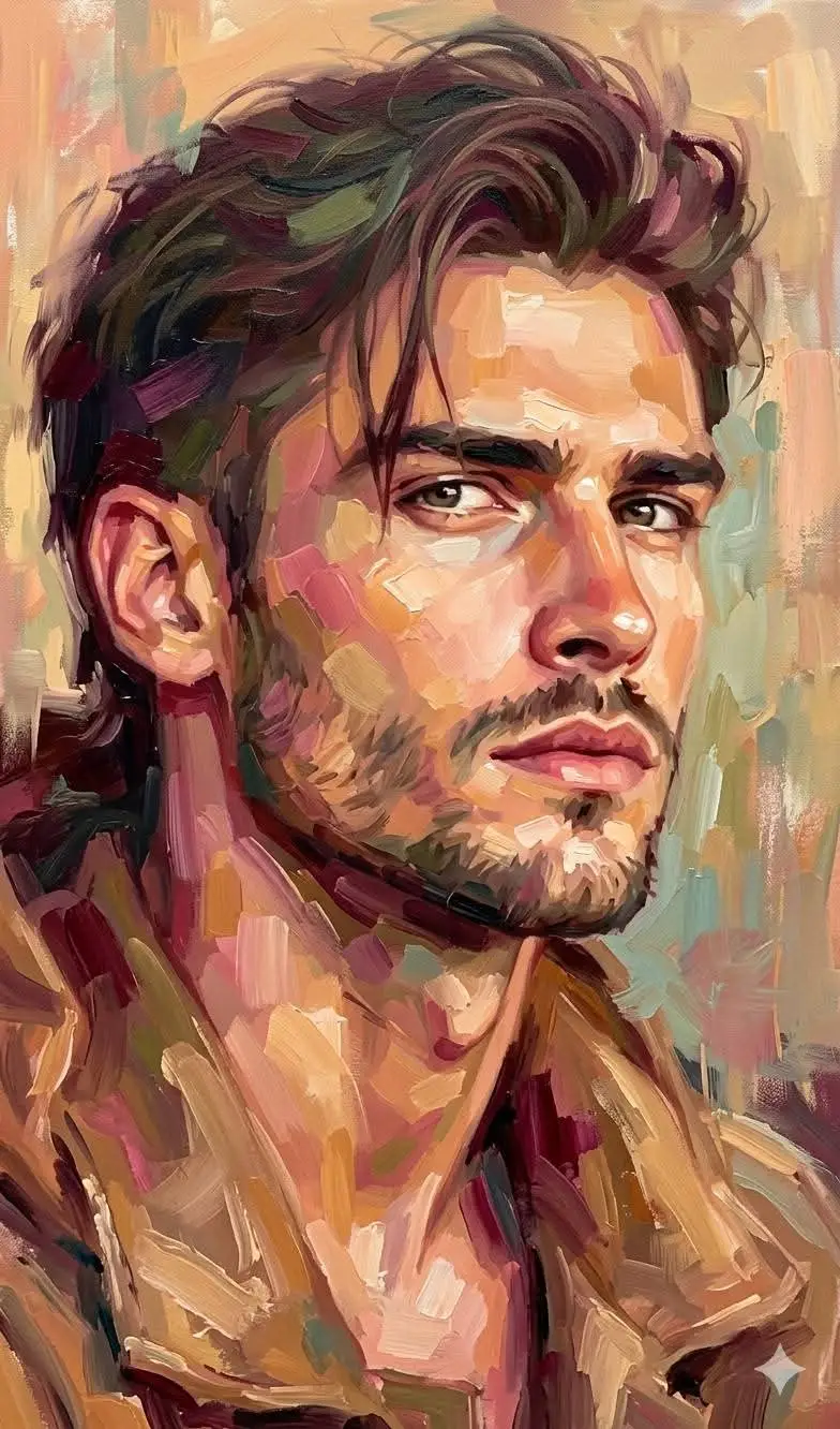 پیش‌نمایش پرترهٔ رنگ‌روغن پراحساس