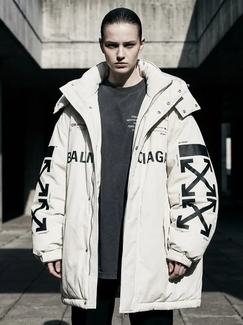 پیش‌نمایش Off-White × Balenciaga Hypebeast Editorial