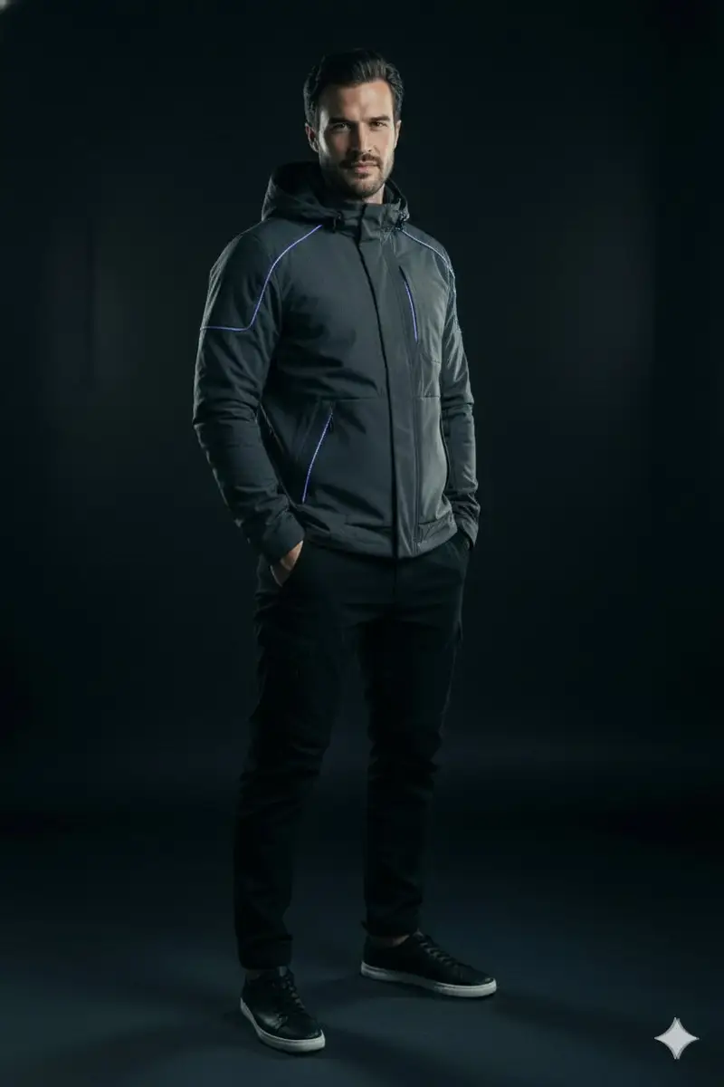 Preview of Futuristic Techwear Portrait Transformation Prompt