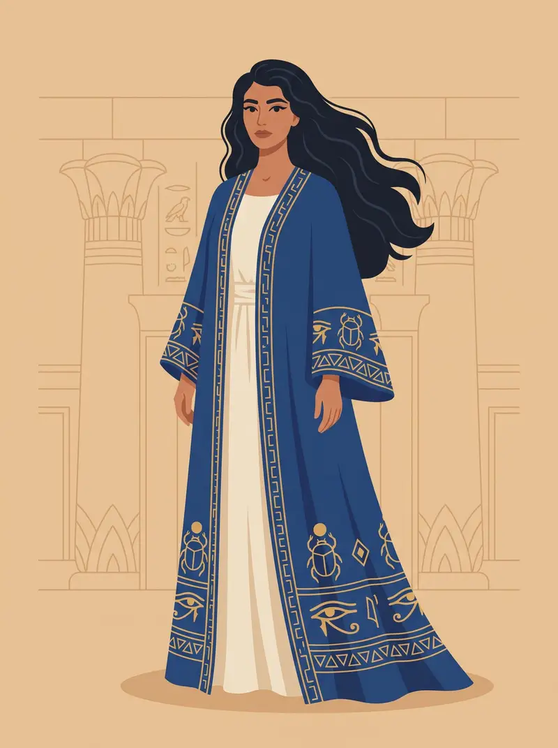 Preview of Ancient Egyptian Print Illustration