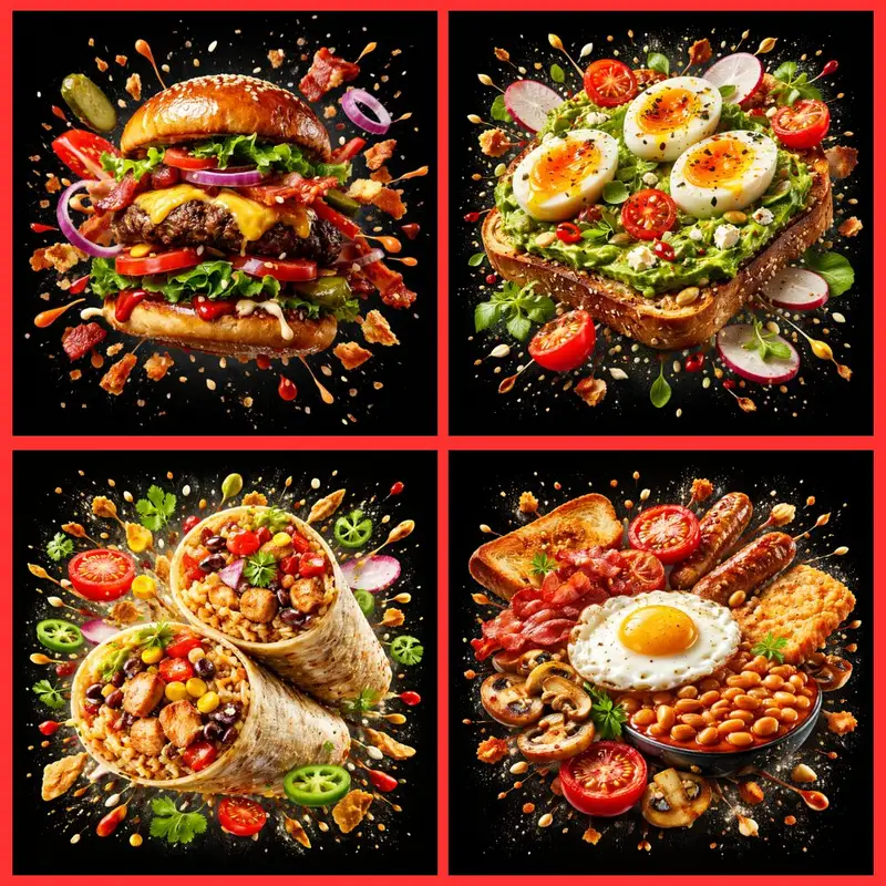 Preview of Food Explosion Poster Generator