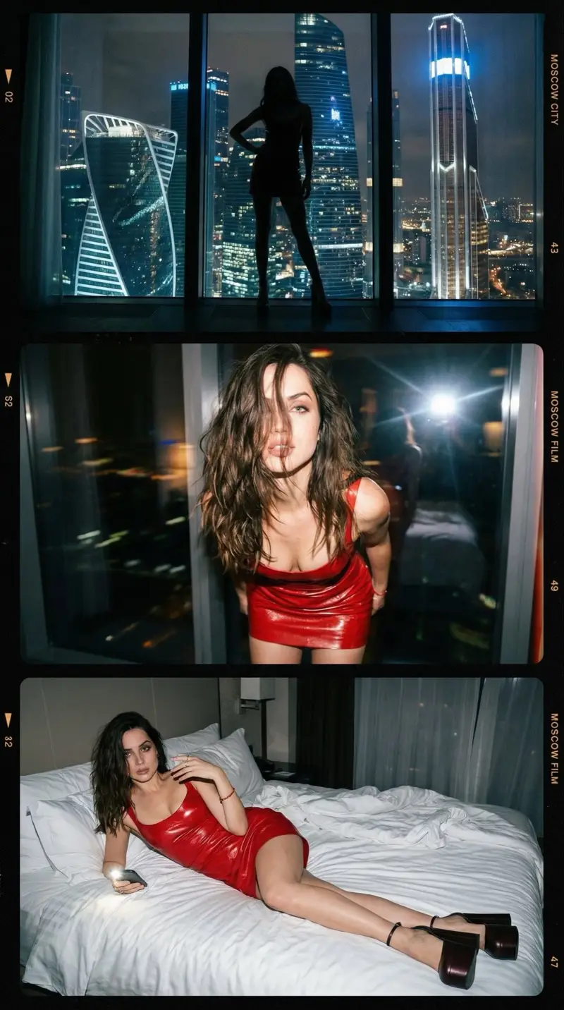Preview of Ana de Armas Nightlife Collage