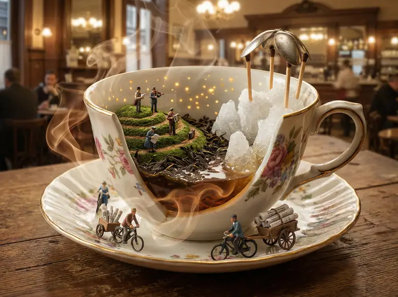 Preview of World in an Object Cinematic 3D Scene Template