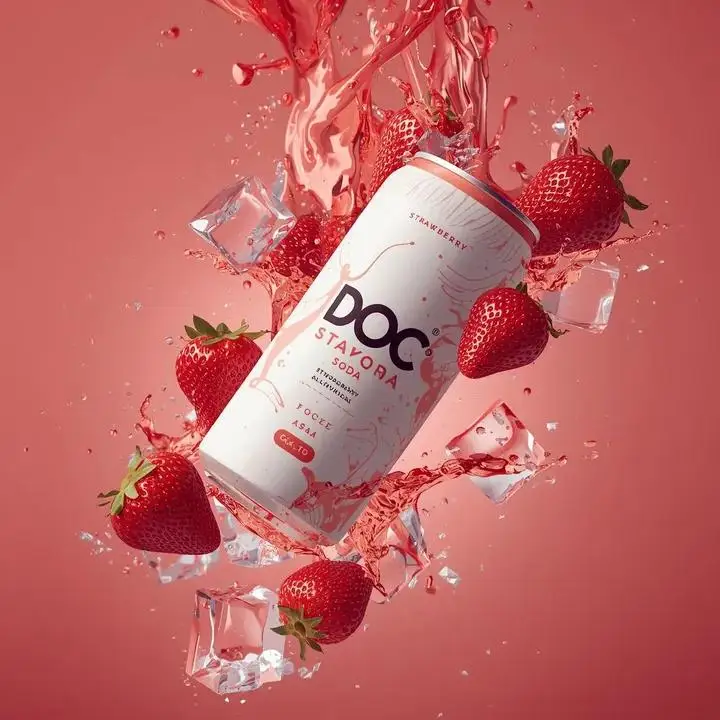 Preview of Hyper-photorealistic soda can product advertisement prompt