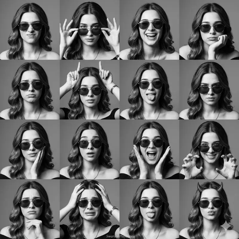 Preview of Expressive Photobooth Grid