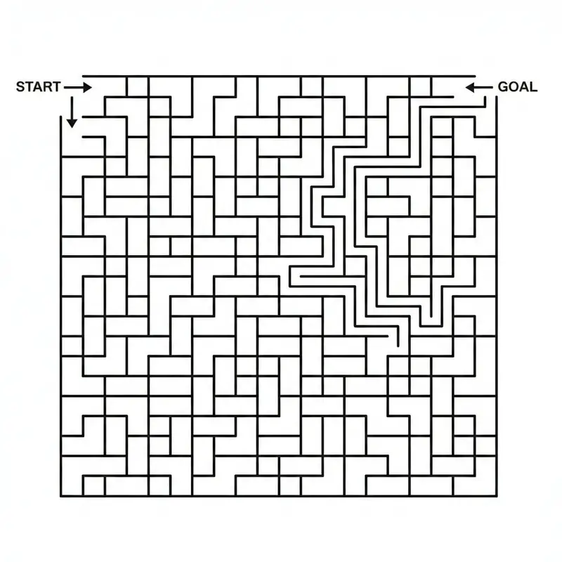 Preview of Maze Generation Failure in Nano Banana
