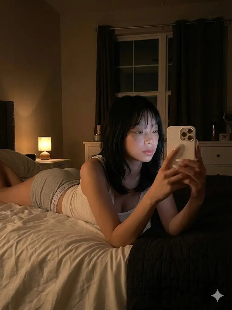 Preview of Ultra Realistic Dim Bedroom Scene Prompt