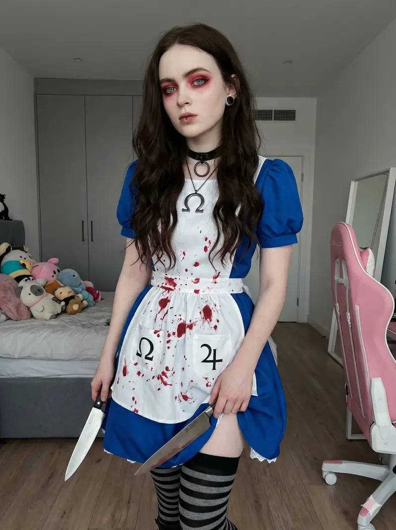 پیش‌نمایش Photorealistic Cosplay of Alice: Madness Returns