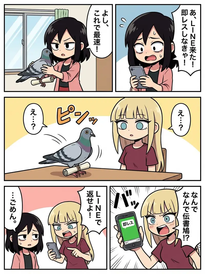 Preview of Japanese Text Prompt about Quick Replies and Trust