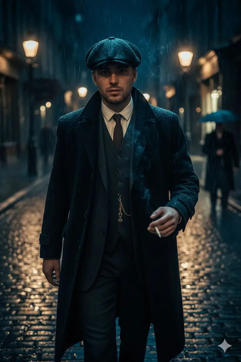 Preview of Neo-Noir 1920s Gangster Portrait