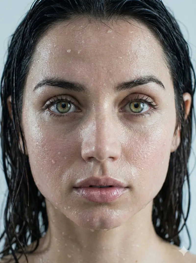 Preview of Hyper-Realistic Ana de Armas Profile Macro Shot