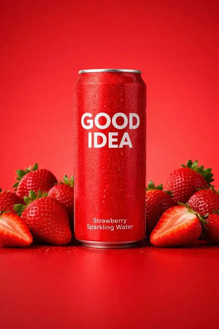 Preview of Premium Studio Product Photo of Sparkling Water Can