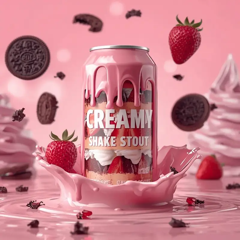 Preview of Hyper-Realistic Beverage Product Shot Prompts for Nano Banana Pro
