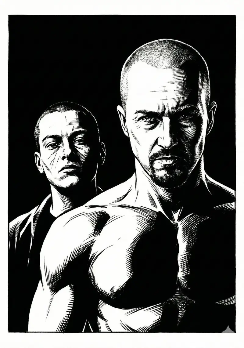Preview of Frank Miller Sin City Graphic Novel Style Transfer