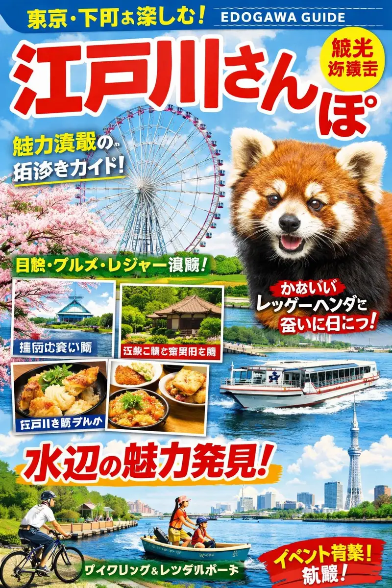 پیش‌نمایش Generating a Magazine Cover for Edogawa Ward Tourism