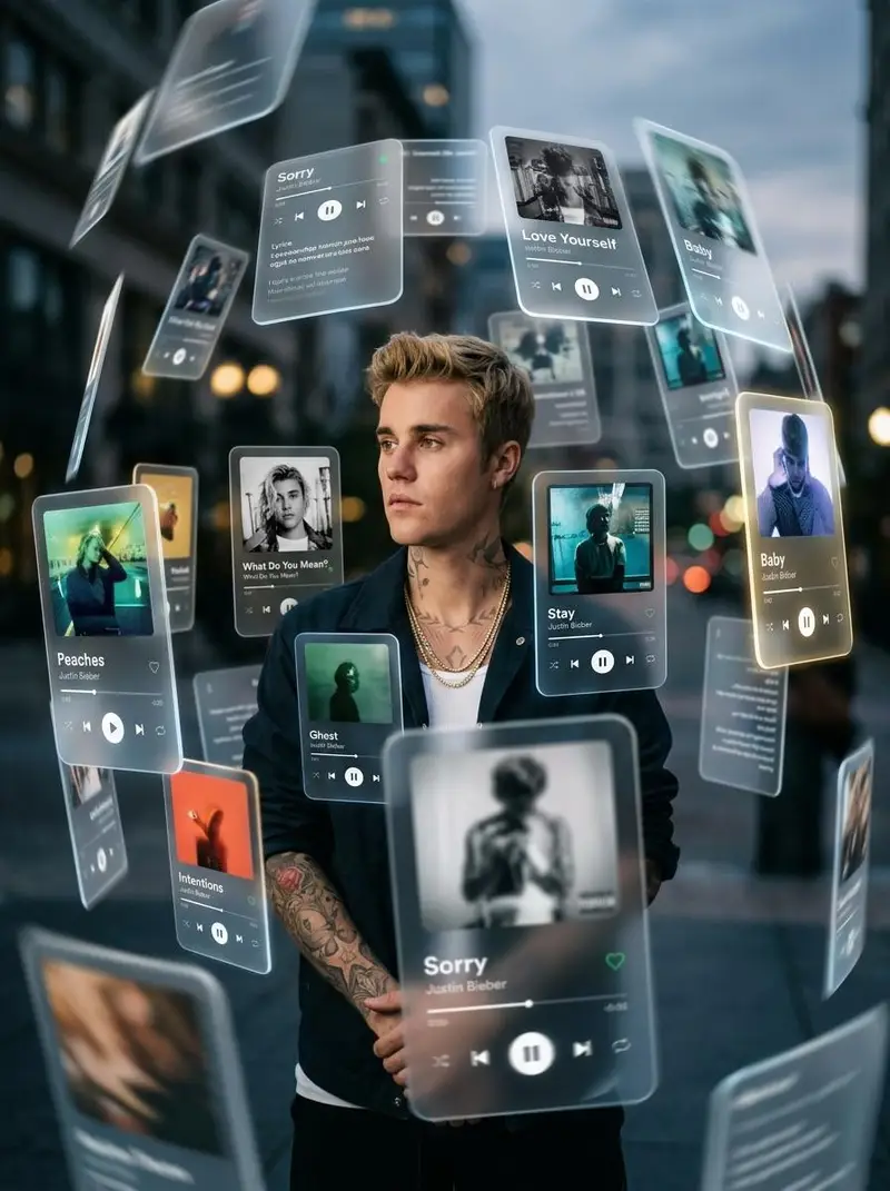 پیش‌نمایش Drake with Orbiting Glass Music Interfaces