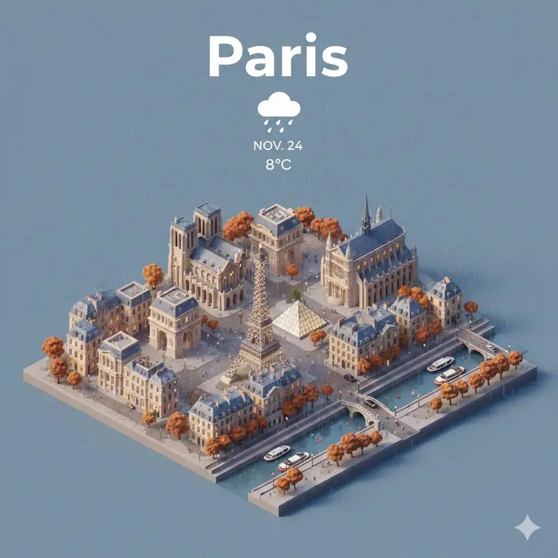 Preview of Prompt for creating location models with Nano Banana