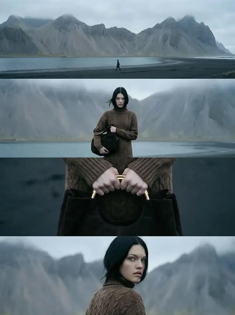 Preview of Cinematic Nordic Editorial Image Stack