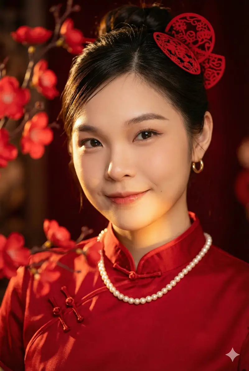 Preview of New Chinese Style Portrait with Image Consistency Requirement