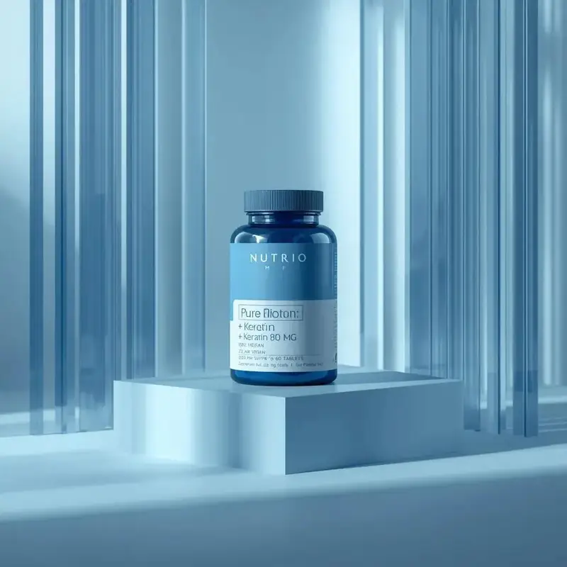 Preview of Minimalist Product Photography for Supplement Container