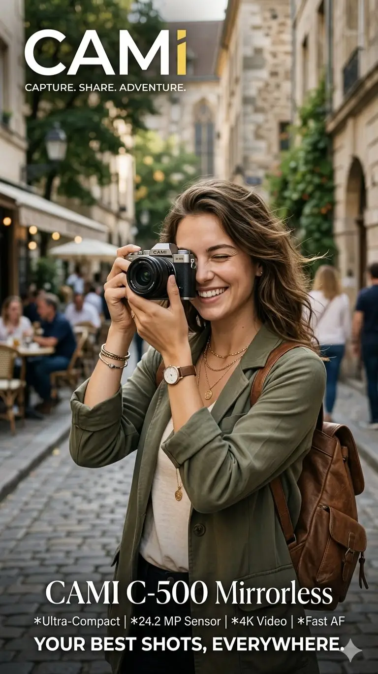 پیش‌نمایش تبلیغ دوربین عکاس سفر