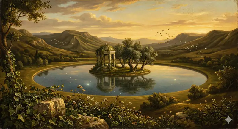 Preview of Surreal Nature in Renaissance Oil Painting Style