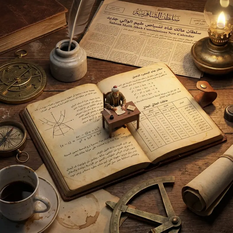 پیش‌نمایش Macro Diorama of a Historical Scientist's Workspace