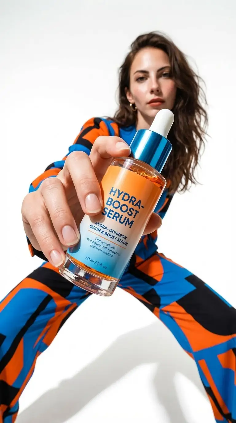 پیش‌نمایش Low-Angle Fashion Campaign Photograph · 2