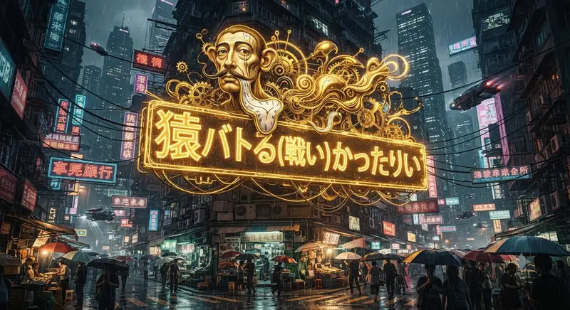 Preview of Cyberpunk Surrealism Dali Style