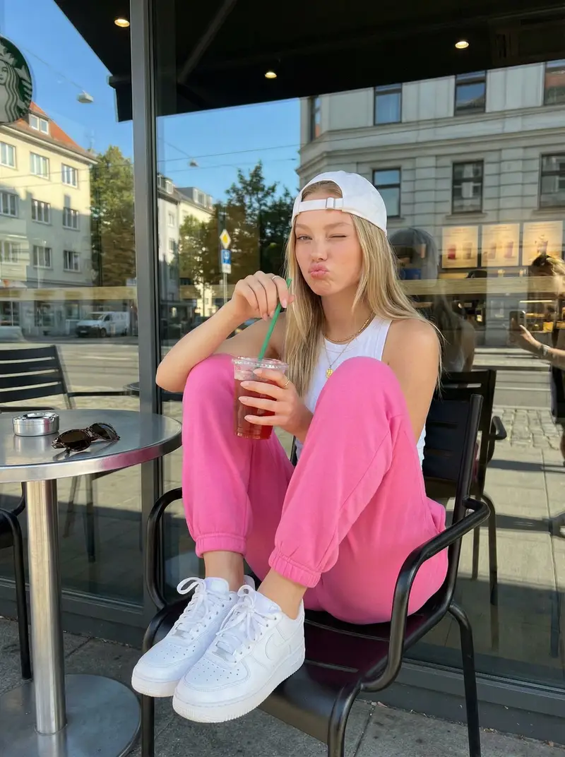 Preview of Candid Outdoor Cafe Lifestyle Photo