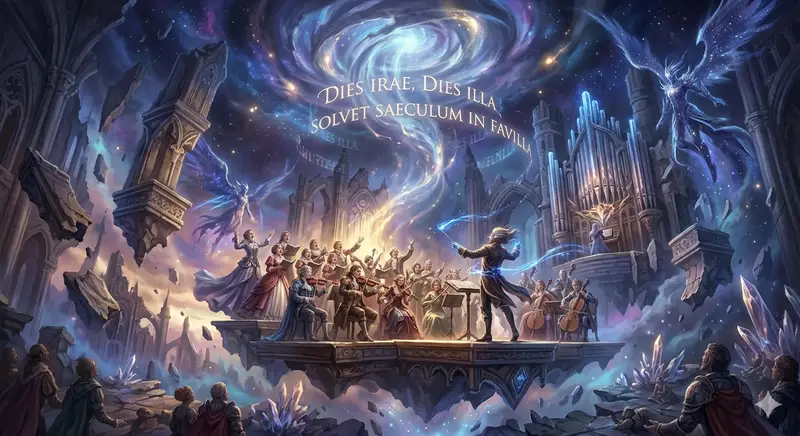 Preview of Mozart's Dies Irae Image Generation