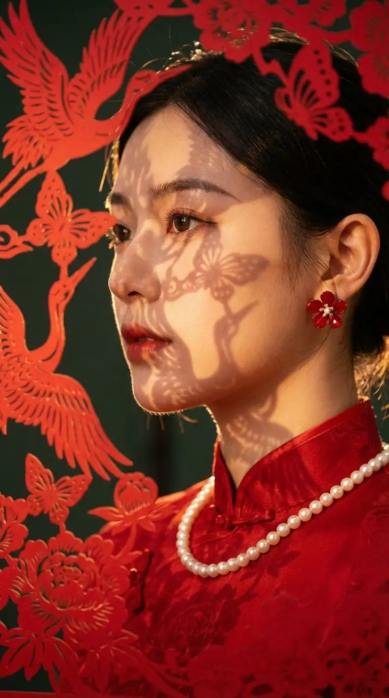 Preview of High-End Commercial Portrait with New Chinese Aesthetic