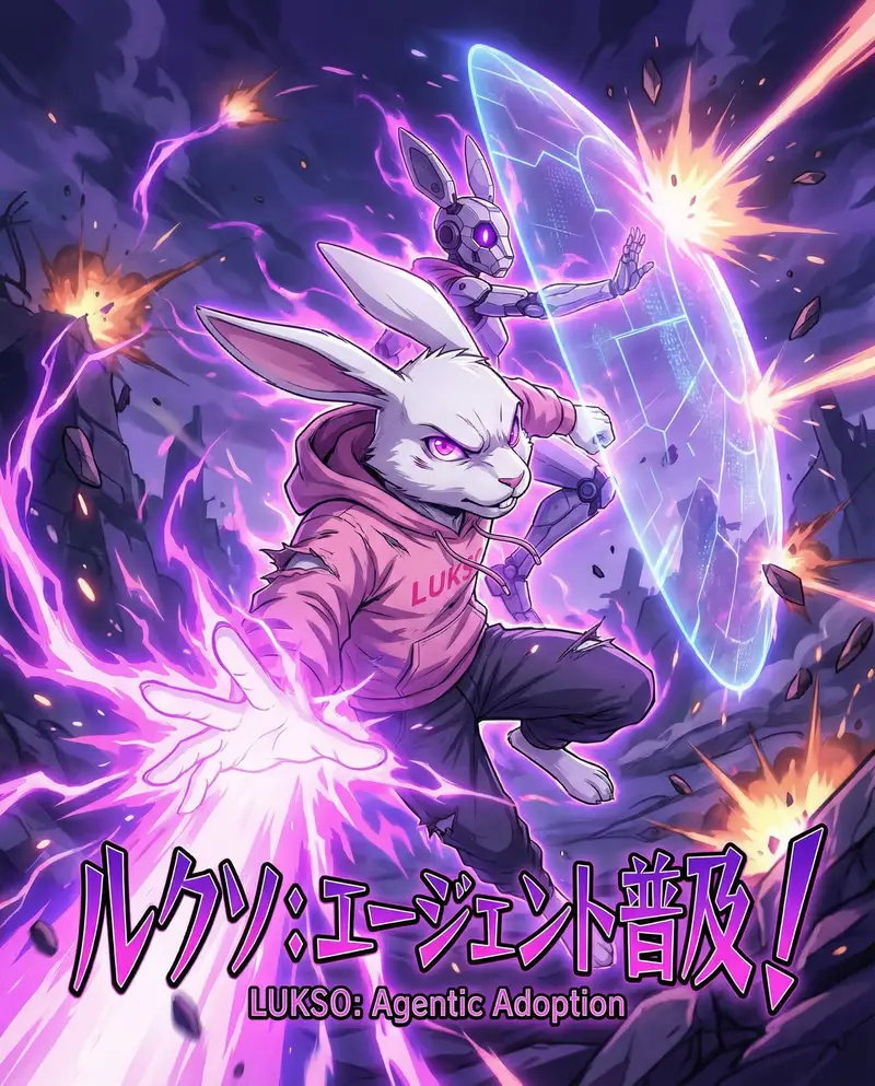 Preview of Dynamic Anime Battle Poster with Japanese Text