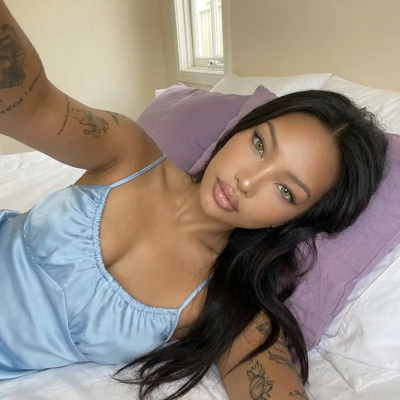 Preview of Intimate Morning Bedroom Selfie Portrait (JSON)
