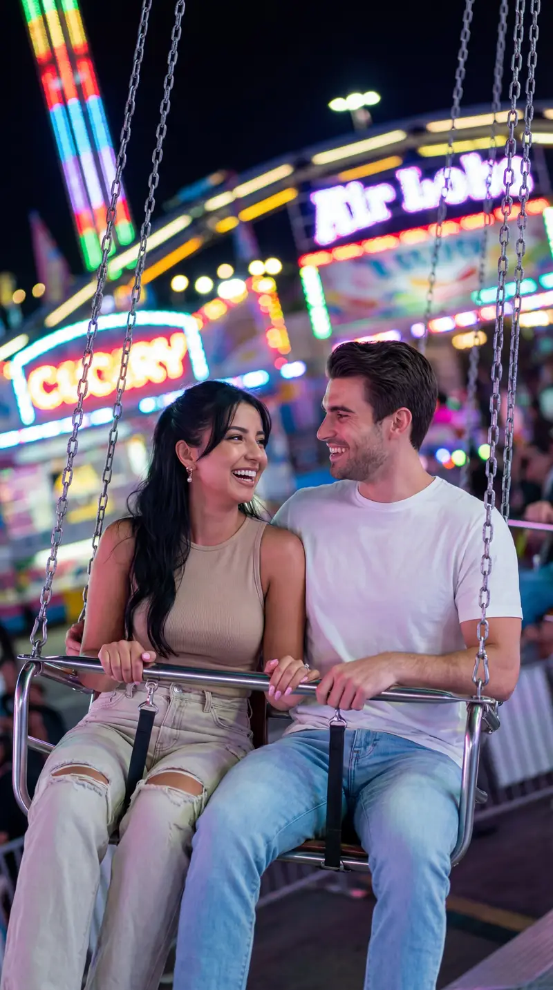 Preview of Nano Banana Pro Cinematic Night Romcom Ride Prompt
